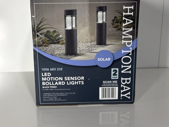 Hampton Bay Bollard Lights LED Motion Sensor 2 Pack - Image 7